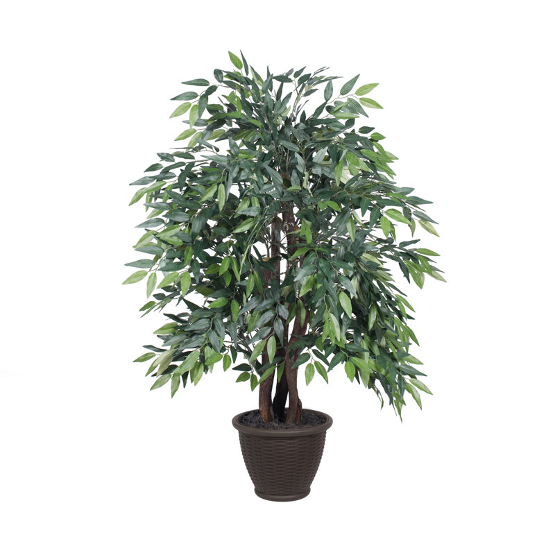 Série artificielle verte Smilax Extra Full, Brun