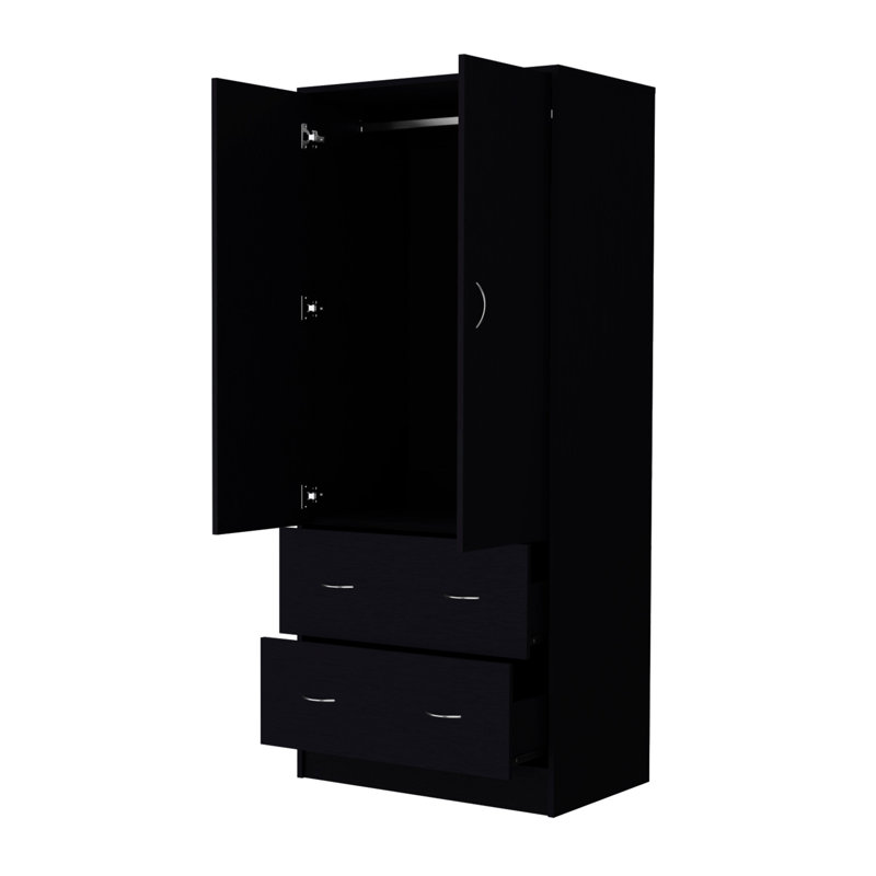 Commode combinée 71 po à deux portes et deux tiroirs 71 po