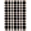 Tattersall Black Handwoven Indoor/Outdoor Rug-41078740