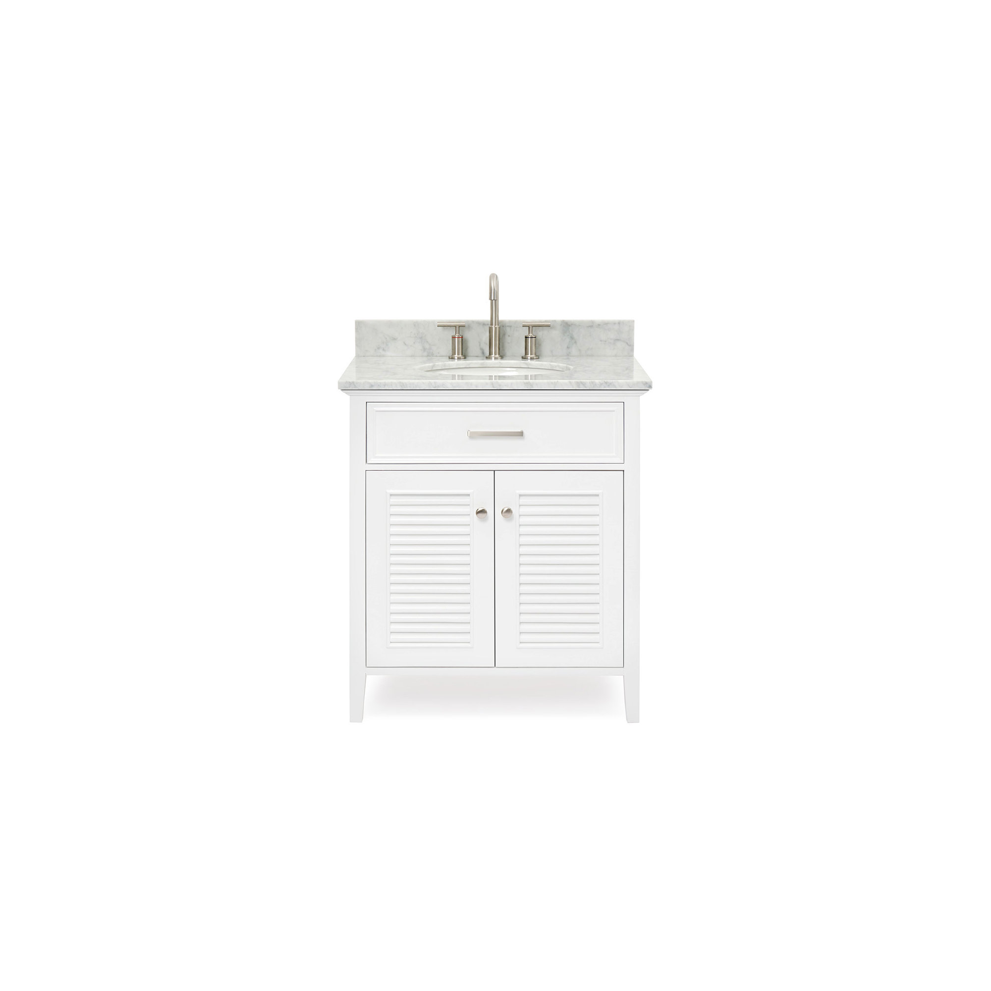 31'' Single Bathroom Vanity, White