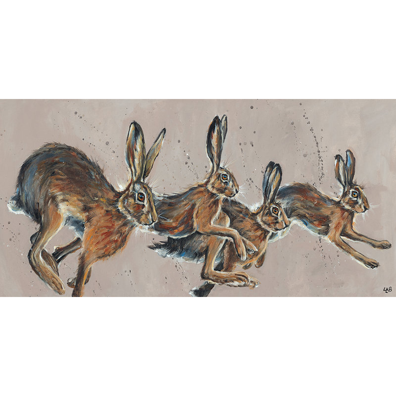 Rush Hour by Louise Brown - Wrapped Canvas Painting, 50 cm H x 100 cm W x 3.8 cm D