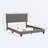 Upholstered Unfinished Standard Bed-188454704