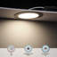 Luminaire encastré ultra-mince à DEL Elite 6 pouces avec boîte en J, à intensité variable, bronze huilé, blanc froid 4000K