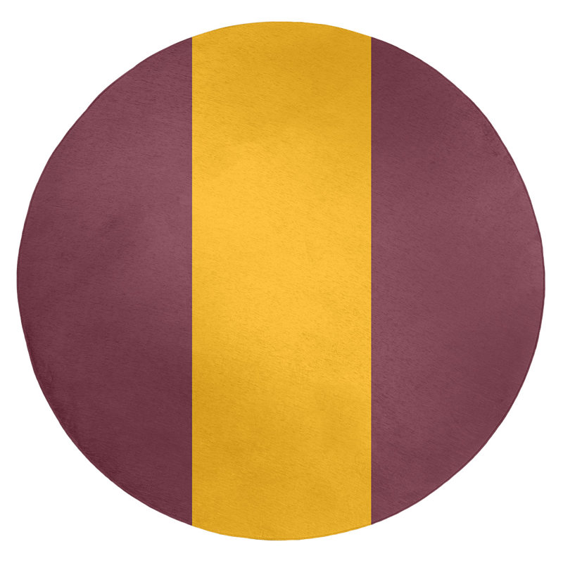 Chenille Indoor Rug, Round 5'