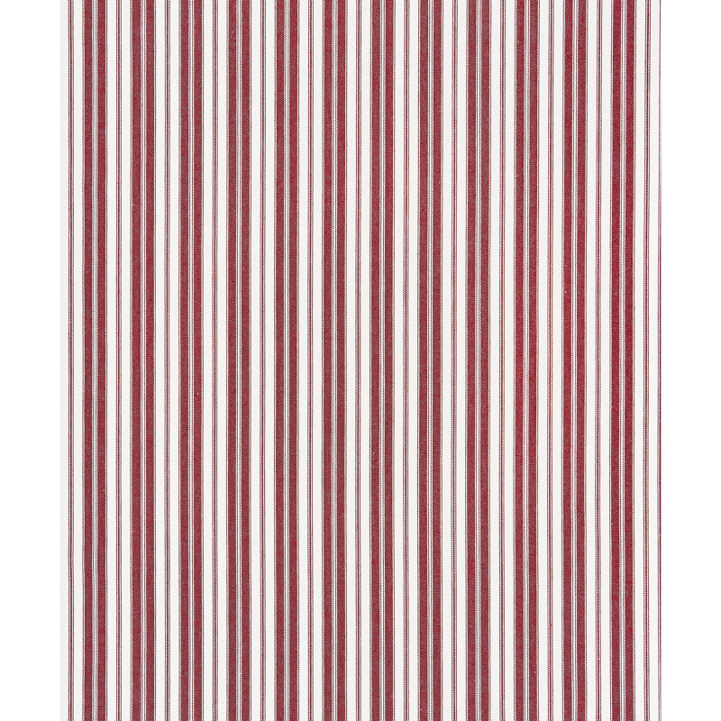 Chatham Devon Ticking Stripe 100% Cotton Fabric, Currant