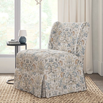 Averykate 28'' Wide Slipcovered Chair with Wingback