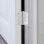 Design House 189381 - Charnières de porte pour portes intérieures, paquet de 9, 4 po x 4 po - Charnière de porte arrondie en acier à rayon 5/8 po - Peinte en blanc - Convient aux portes standard-92166882