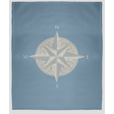 Nautical Nights Fleece Throw Blanket
