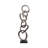 Decorative Object Linked Ring Sculpture for Home Decor - Abstract Metal Figurine Statement Accent Ideal Decoration for Living Room and Console Styling-21484501-27873584