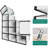 Large Size Stackable Shoe Storage Box-1601273109