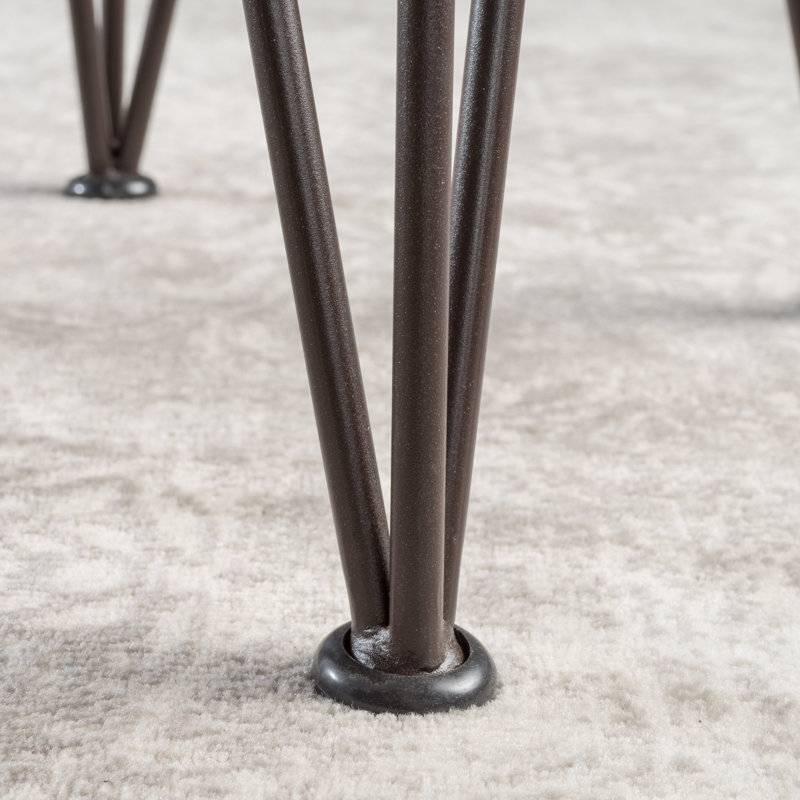 Alonnie Solid Wood Top End Table Set