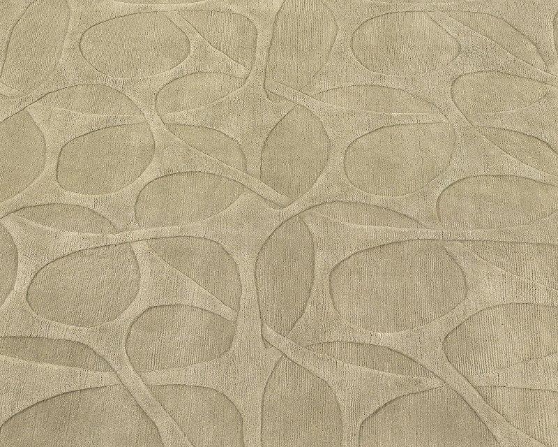 Molecular Wool Area Rug, Rectangle 10' x 14'