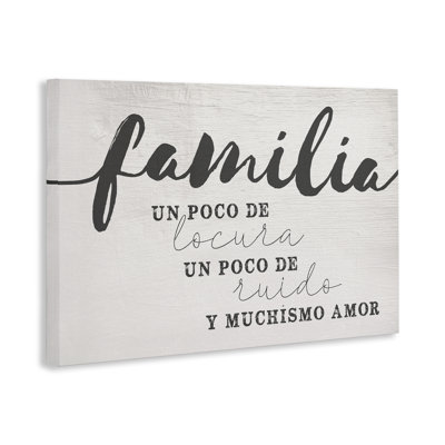 "Familia y Beaucoup", art mural sur toile par Lil 'Rue