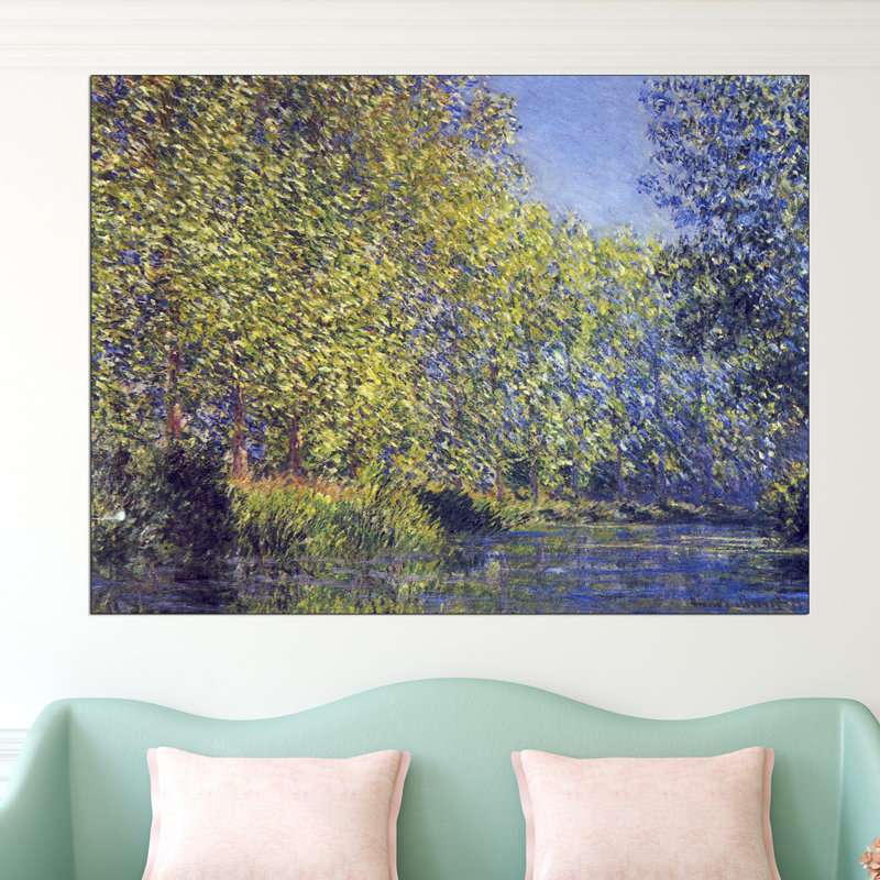 Claude Monet - Wrapped Canvas Painting, 90cm H x 120cm W x 1.8cm D