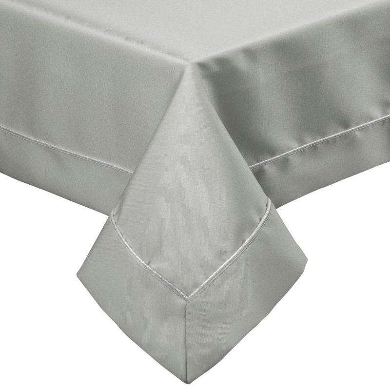 Madele Tablecloth, Silver, 145cm W x 350cm L