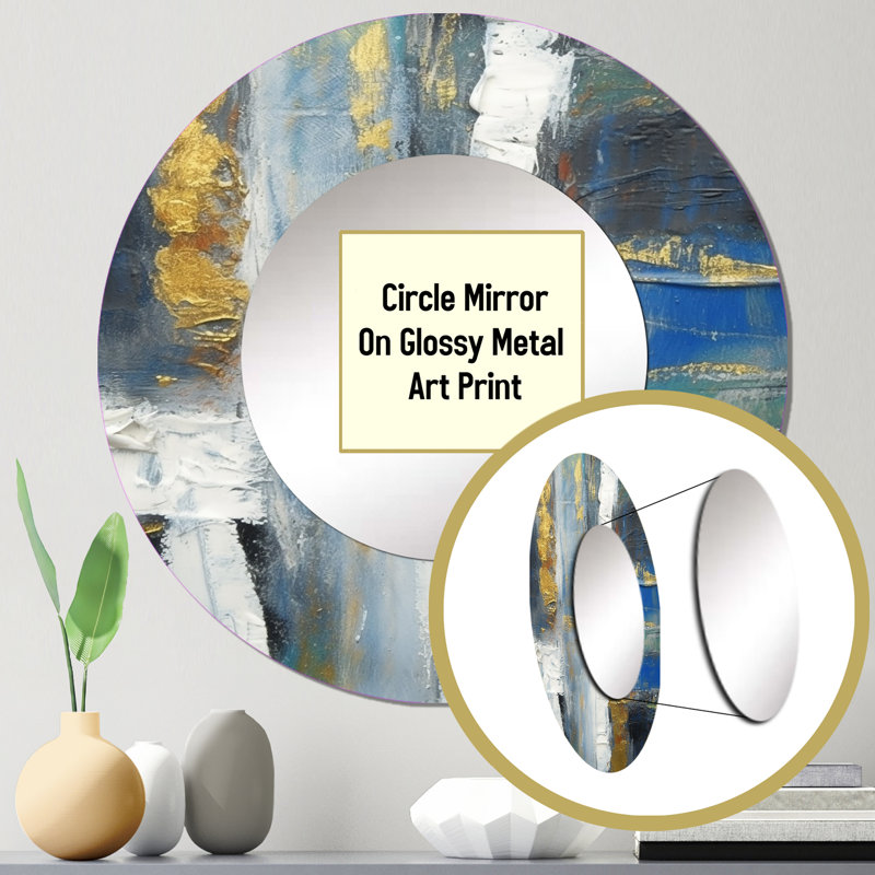Rosman Metal Round Mirror