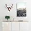 Mountain Range - Wrapped Canvas Painting-56659308