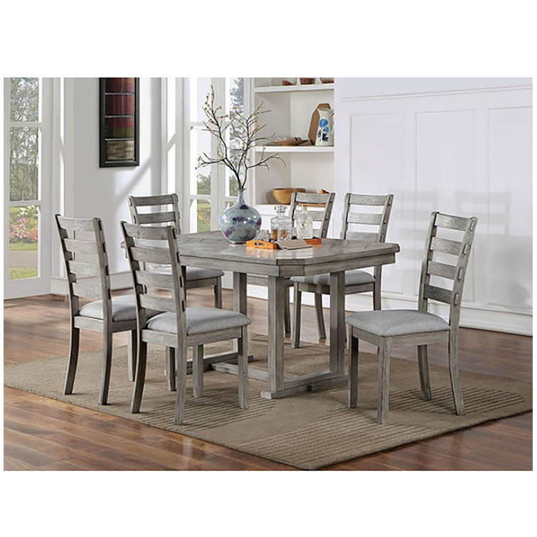 Tailoar 6 - Person Trestle Dining Set