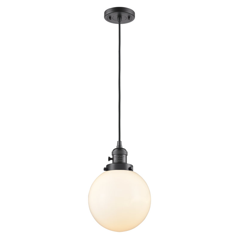 Luminaire suspendu sphère 1 lumière Lorri