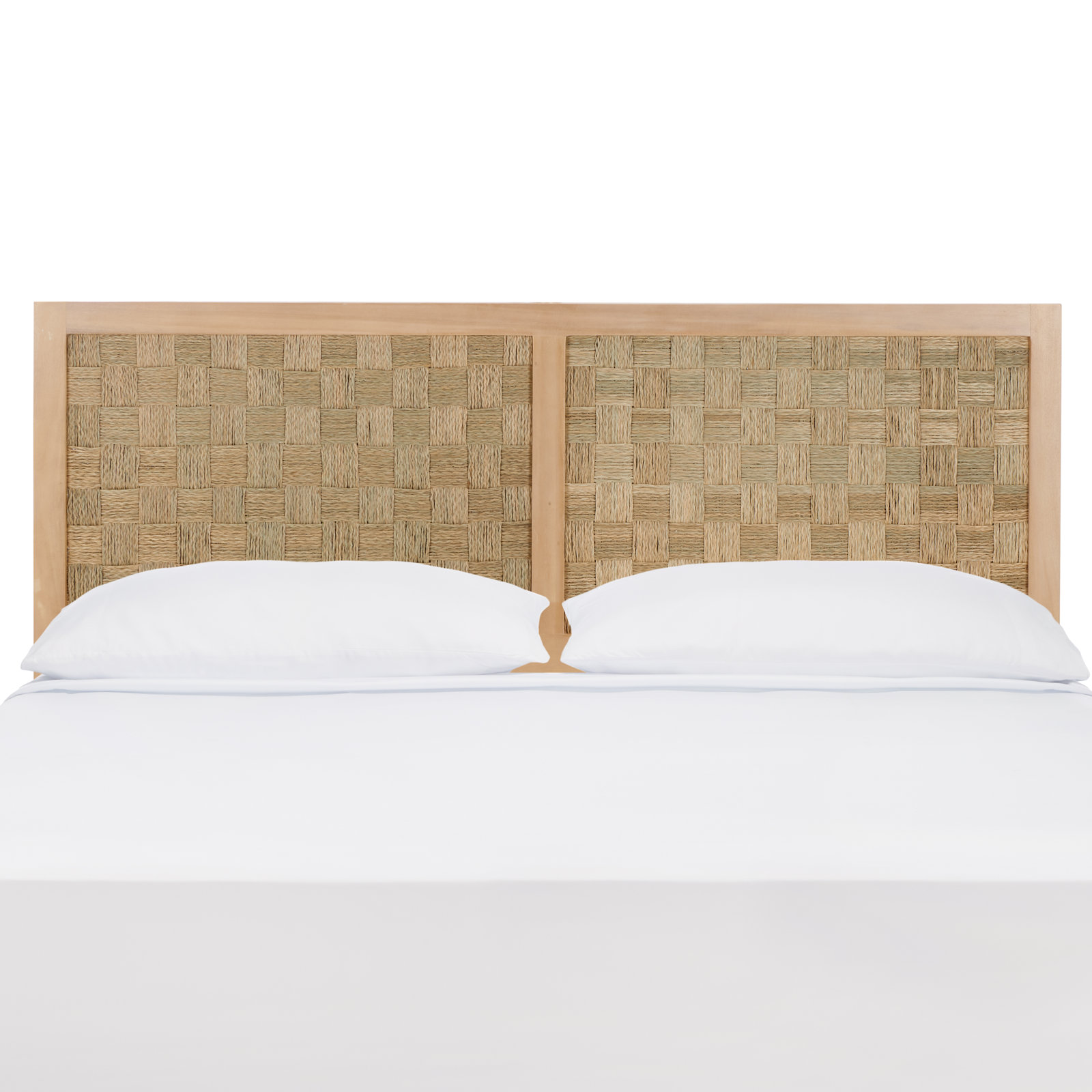 Verina Headboard, King, Light Natural
