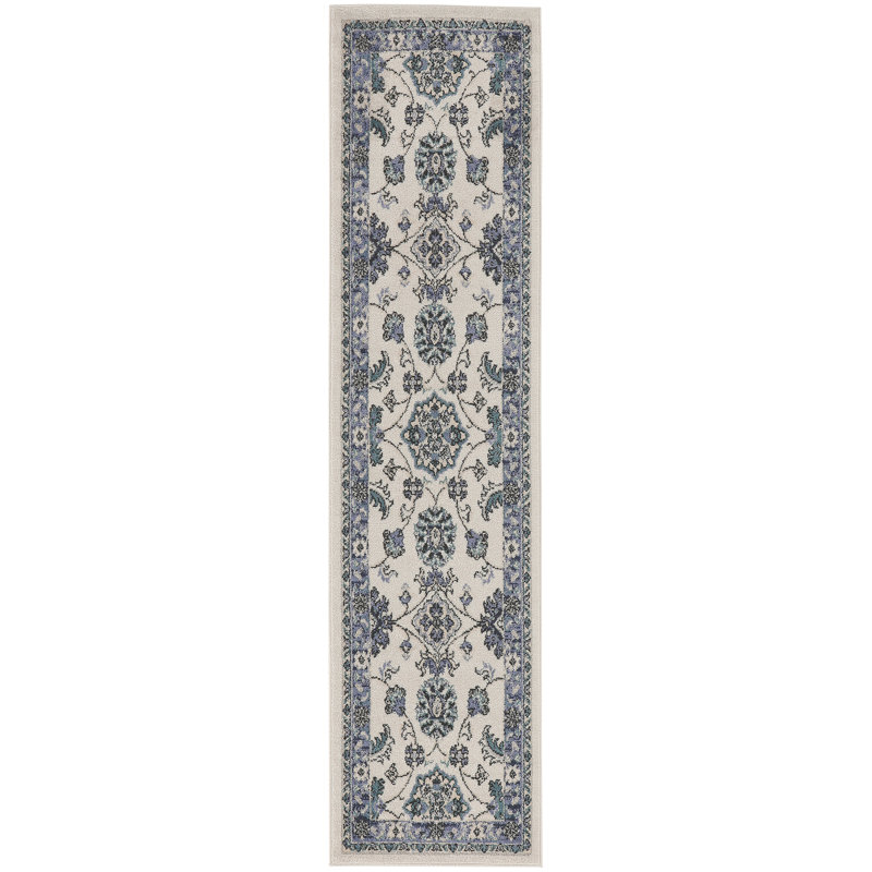 Arisa Floral Indoor / Outdoor Rug, Runner 2' x 6'