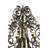 Serratina 32 - Light Steel Dimmable Chandelier