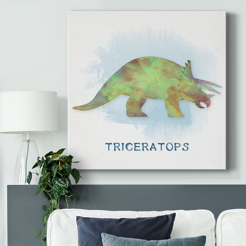 Triceretops, H 24 po x l 24 po x P 1,5 po