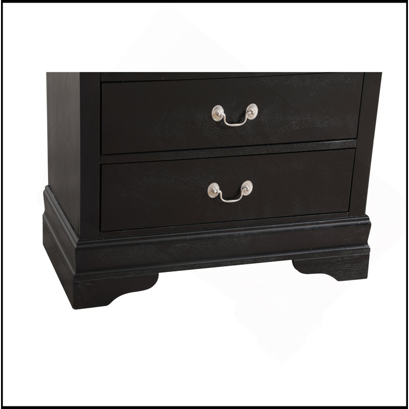 Commode Louisphillipe, noir, Noir