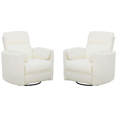 Carnesha 40" W Power Swivel Glider Recliner (Set of 2)