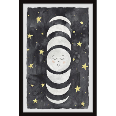 «Bickel Moon Berceuse», reproduction encadrée