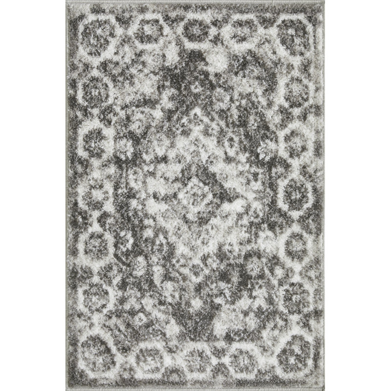 Tapis oriental gris Raghdah, Rectangle 2 pi x 3 pi