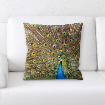Coussin peacock