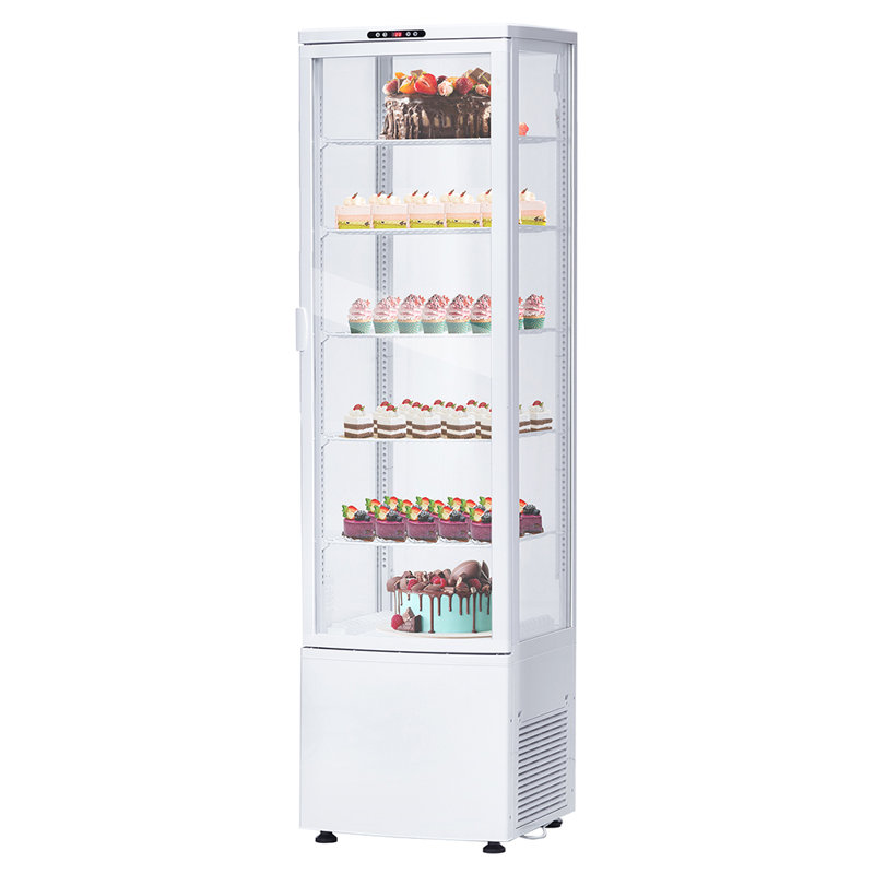 9.8 Cu. Ft. Commercial Display Refrigerator, Single-Door Cake and Beverage Cooler