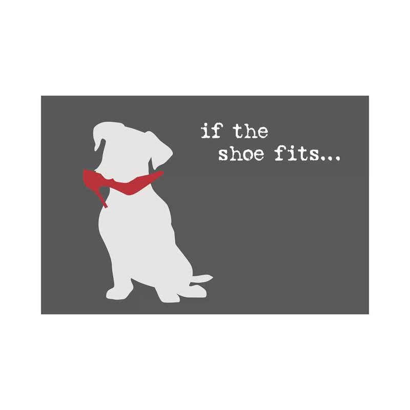 Shoe Fits II by Dog Is Good And Cat Is Good - Wrapped Canvas Print, 101.6 cm H x 66.04 cm W x 1.91 cm D