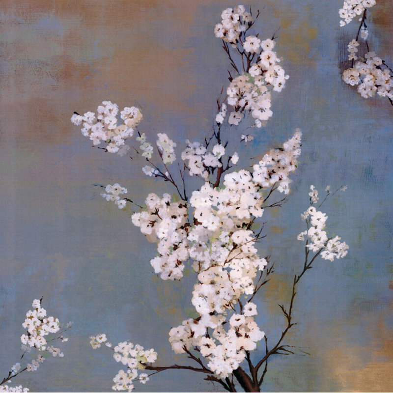 Ode au printemps II, H 20 po x l 20 po
