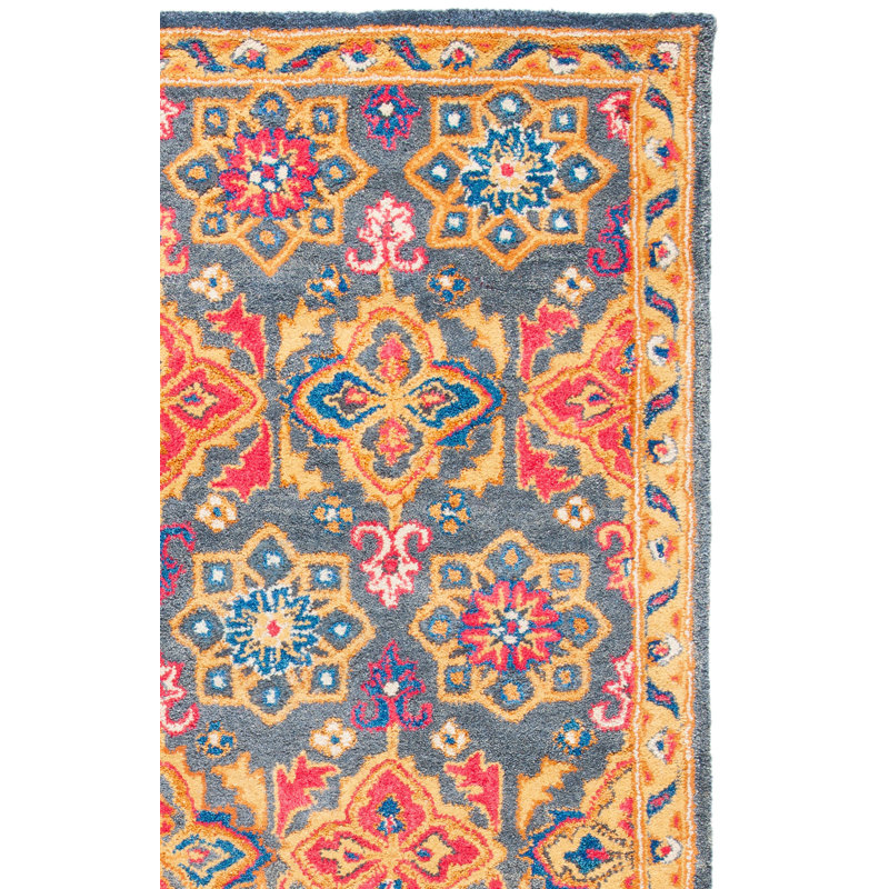 Wahcheechee Hand Tufted Wool Oriental Rug, Runner 2'3" x 8'