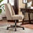 Mellins Swivel Chenille Upholstered Task Chair-886834302