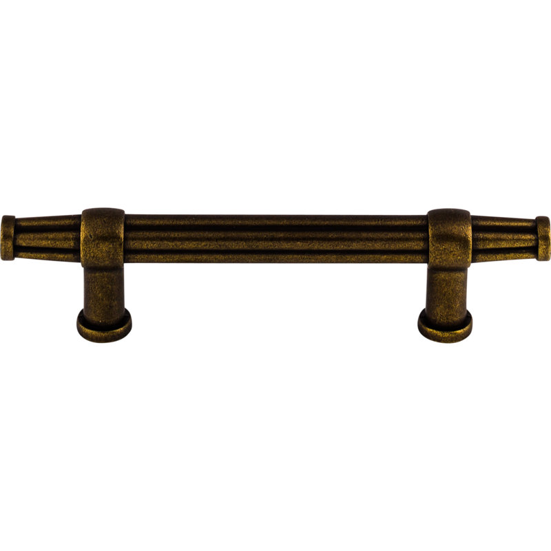 Luxor Appliance Pull, German Bronze, 3 3/4" Center to Center