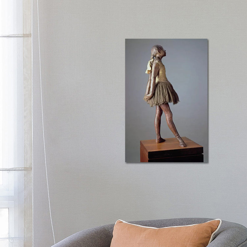 Little Dancer, Aged 14 by Edgar Degas - Wrapped Canvas Print, 66.04 cm H x 45.72 cm W x 1.91 cm D