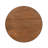 Handmade Wood Transitional Fluted Accent Side Table