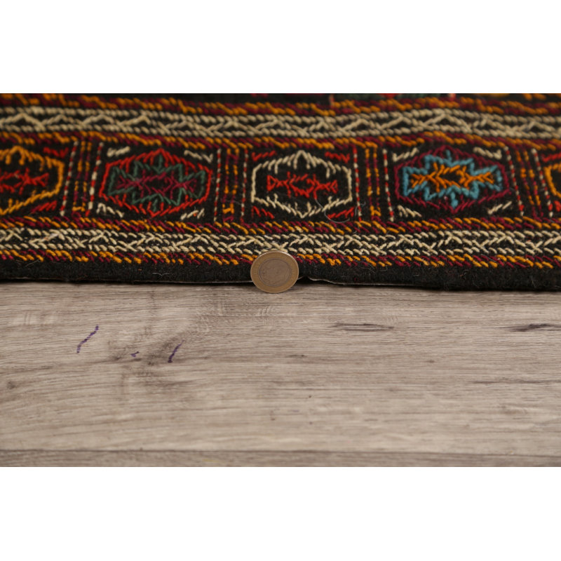 One-of-a-Kind 3'3'' X 5'9'' New Age Wool Area Rug in