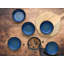Nordic Fjord blue 30 Piece Dinnerware Set with Mug, Service for 6