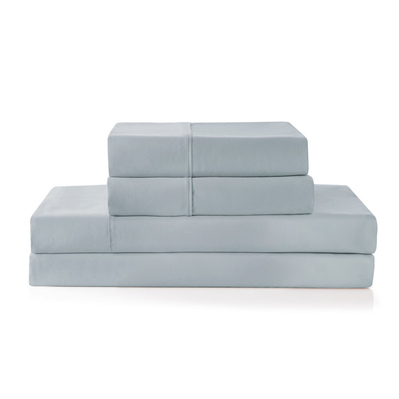 Mia Gusseted Bed Sleep Pillow, Gray, King