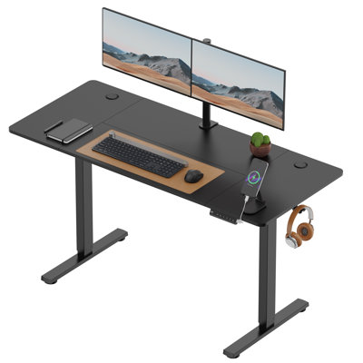 Adjustable Height Steel Standing Desk