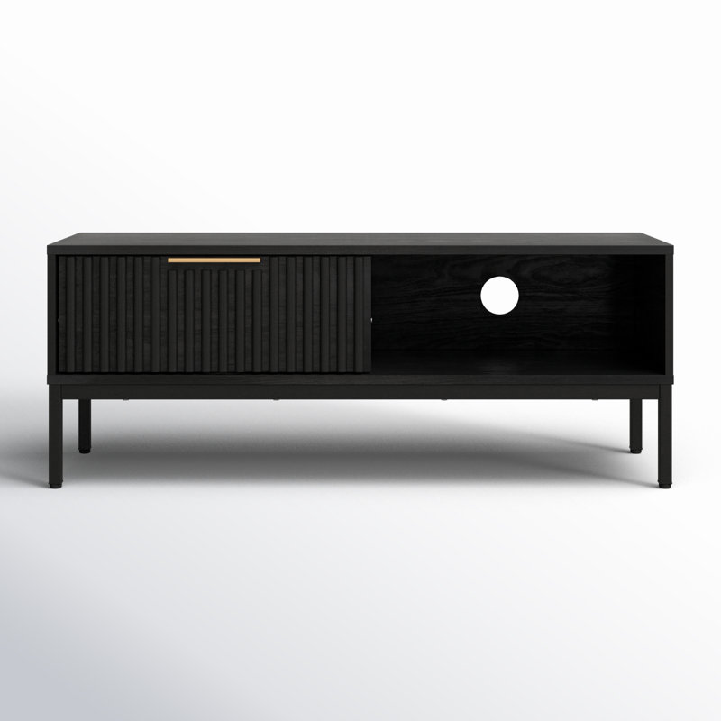 TV Stand for TVs up to 48", Black