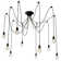 Goodale 10-Arm Spider Light DIY Branch Light Ambiance Light for Multiple Pendant Ceiling