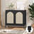 Sideboard Buffet Cabinet, Kitchen Storage Cabinet with Adjustable Shelf for Living Room, Hallway, 2 PCS-1980992864