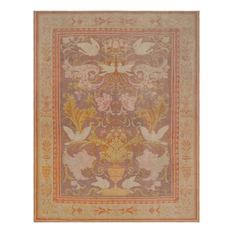 One-of-a-Kind 10'9”x13'9” Hand Knotted Area Rug