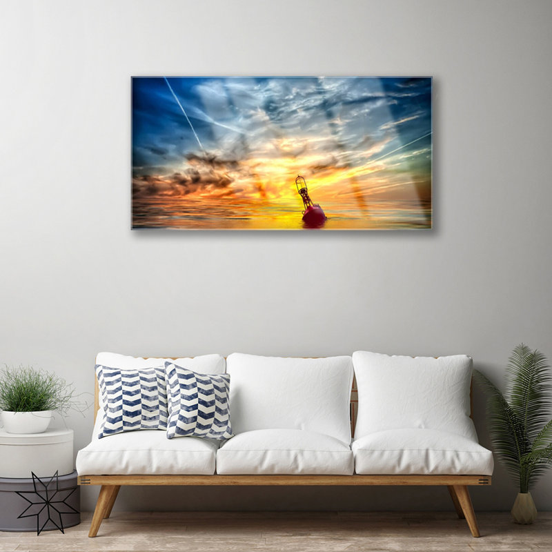 Art Abstract - No Frame Print on Glass