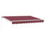 VidaXL Polyester Cover Retractable Patio Awning-126173626-126173636